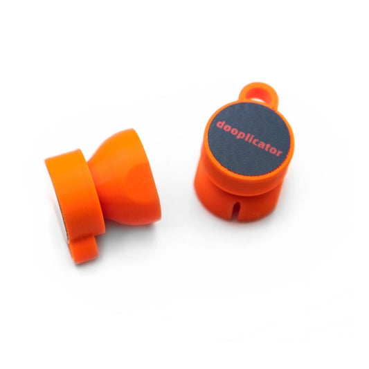 hi-vis orange dooplicator key